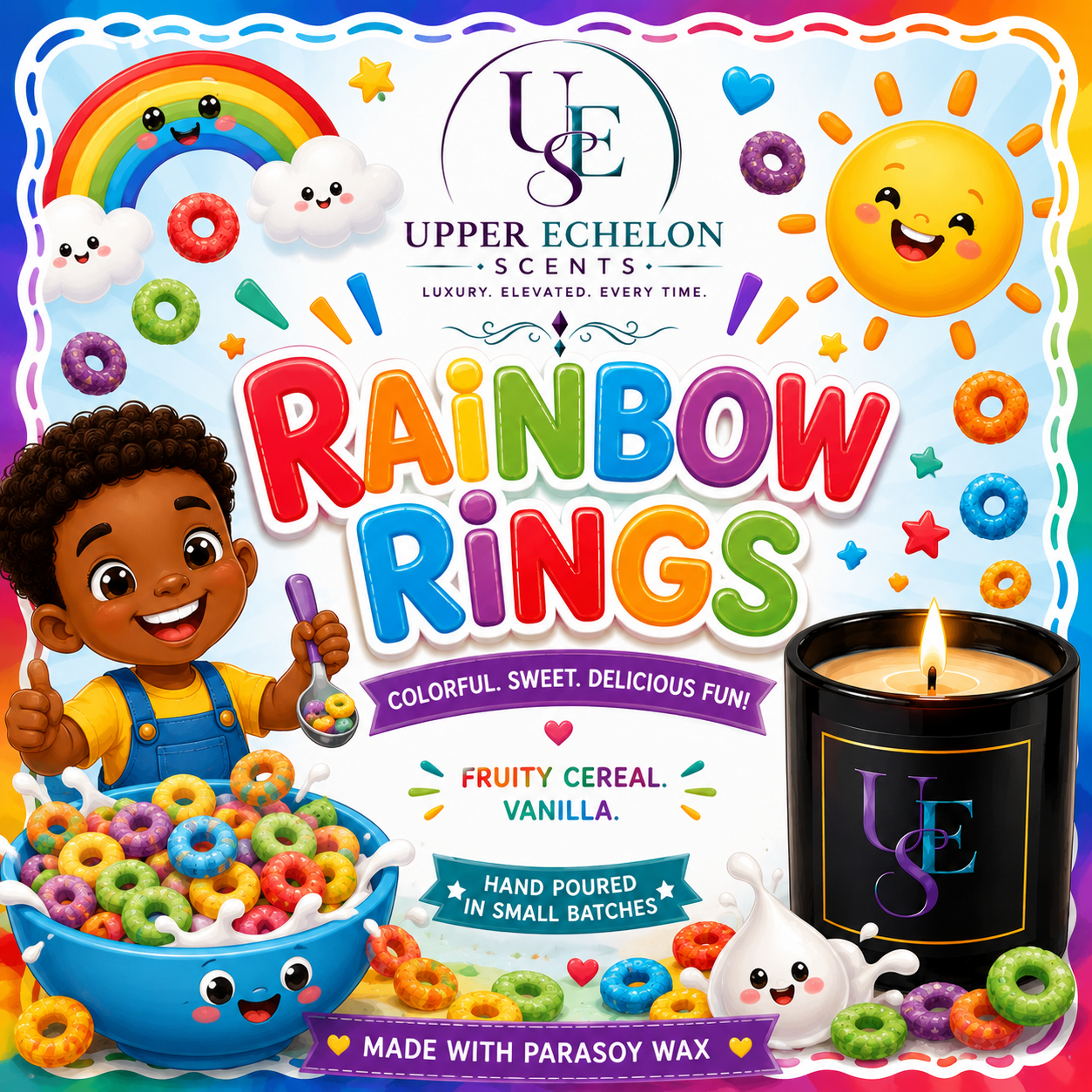Rainbow Rings