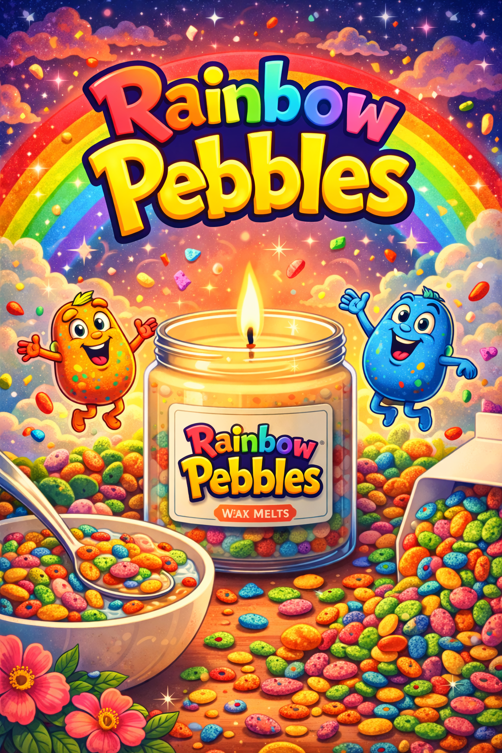 Rainbow Pebbles